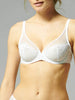 Soutien-gorge avec armatures décolleté plongeant - Blanc