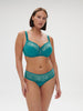 Soutien-gorge avec armature emboitant - Bleu Atoll