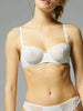 Soutien-gorge corbeille - Blanc