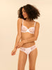 Soutien-gorge corbeille - Blanc