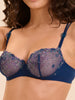 Balconette BH - Rainbow Blauw
