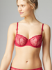 Soutien-gorge corbeille - Cranberry