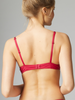 Soutien-gorge corbeille - Cranberry