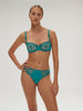 Soutien-gorge corbeille - Bleu Atoll