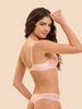 Soutien-gorge décolleté carré en spacer 3D - Poudre