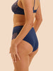Hoge taille slip - Rainbow Blauw