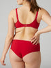 Soutien-gorge emboitant pour poitrine généreuse - Rouge Opéra