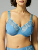 Soutien-gorge emboitant pour poitrine généreuse - Bleu jeans