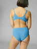 Soutien-gorge emboitant pour poitrine généreuse - Bleu jeans