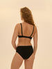 Soutien-gorge push-up triangle - Noir