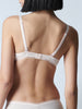 Soutien-gorge push-up triangle - Poudre pétale