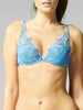 Soutien-gorge push-up triangle - Bleu jeans