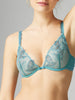 Soutien-gorge triangle avec armatures - Vert de gris