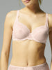 Soutien-gorge avec armatures decollete carre - Rose sakura