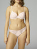 Soutien-gorge spacer décolleté plongeant - Rose sakura