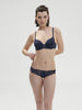 Soutien-gorge spacer décolleté plongeant - Bleu Cosmic