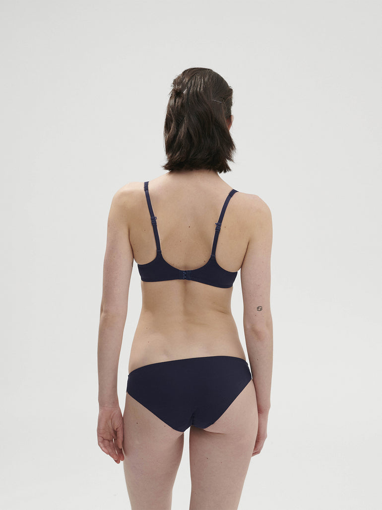 Soutien-gorge spacer décolleté plongeant - Bleu Cosmic