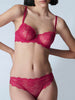 Soutien-gorge corbeille - Cranberry