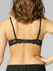 Soutien-gorge push-up décolleté plongeant - Noir