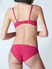 Soutien-gorge push-up triangle - Cranberry