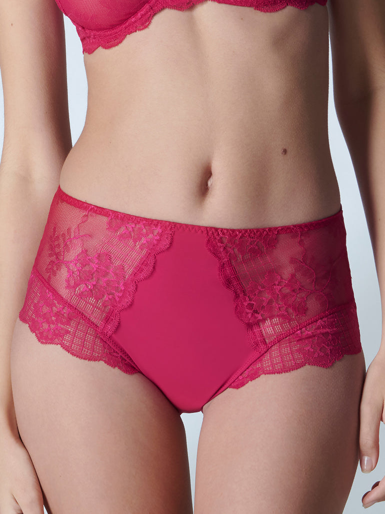 Culotte taille haute - Cranberry