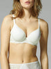 Soutien-gorge spacer décolleté plongeant - Naturel