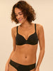 Soutien-gorge spacer décolleté plongeant - Noir