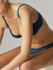 Soutien-gorge corbeille mousse - Bleu canard