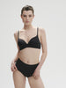 Soutien-gorge triangle sans armature - Noir