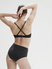 Soutien-gorge triangle sans armature - Noir