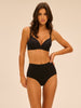 Soutien-gorge triangle sans armature - Noir