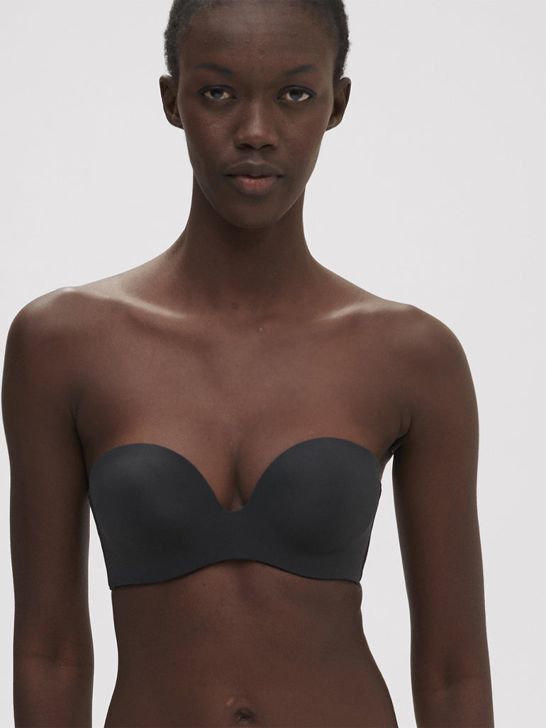 Bra Bandeau Noir Bandeau Soutien Soutien-gorge Bandeau Noir