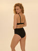 Soutien-gorge emboitant multi-positions sans couture - Noir