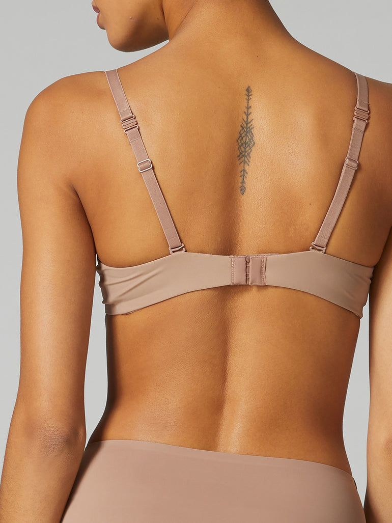Soutien-gorge emboitant multi-positions sans couture - Amaretto