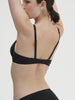 Soutien-gorge coque emboitante décolleté plongeant - Noir