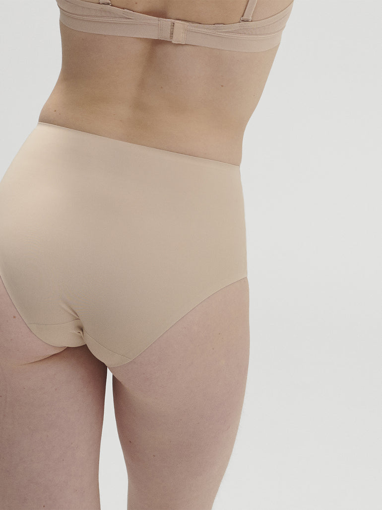 Culotte taille haute, light contrôle - Peau Rosée