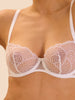 Soutien-gorge corbeille - Blanc