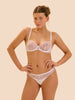 Soutien-gorge corbeille - Blanc