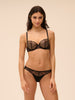 Soutien-gorge corbeille - Noir