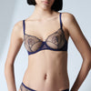 Soutien-gorge corbeille - Minuit