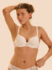 Plunge beha met volle cup spacer 3D - Naturel