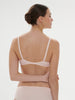 Soutien-gorge avec armature décolleté plongeant - Rose Nude