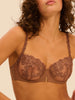 Soutien-gorge corbeille - Brun Tender