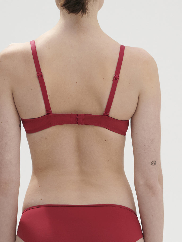 Soutien-gorge push-up décolleté plongeant - Lipstick