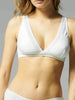 Soutien-gorge sans-armatures structuré - Blanc