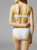 Soutien-gorge sans-armatures structuré - Blanc