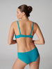 Soutien-gorge sans-armatures structuré - Bleu Saline