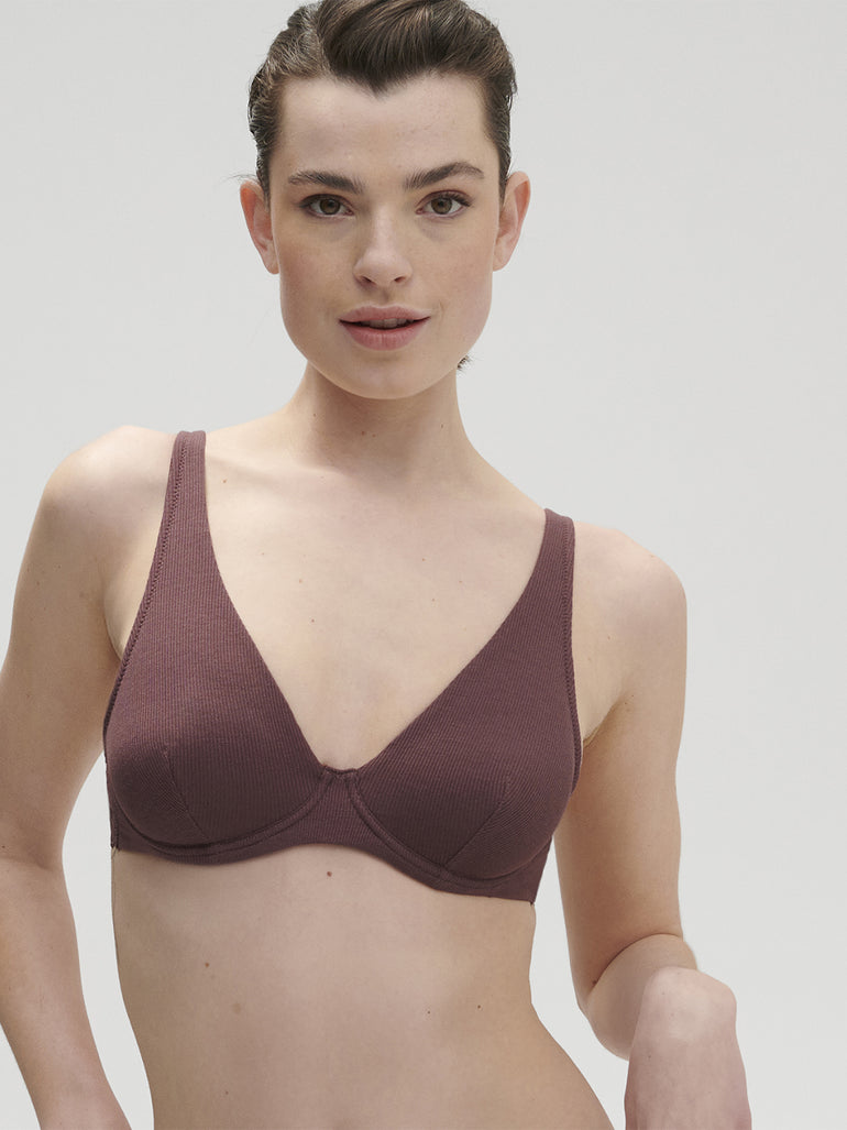 Soutien-gorge avec armatures décolleté plongeant - Byzantin