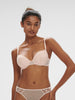 Soutien-gorge push-up - Poudre pétale