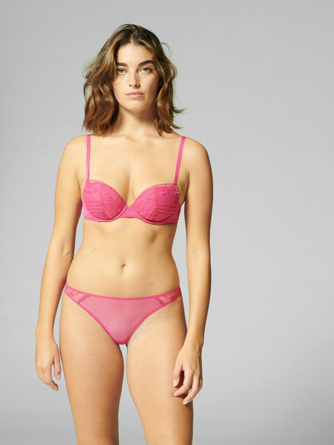 Soutien-gorge push-up - Rose disco